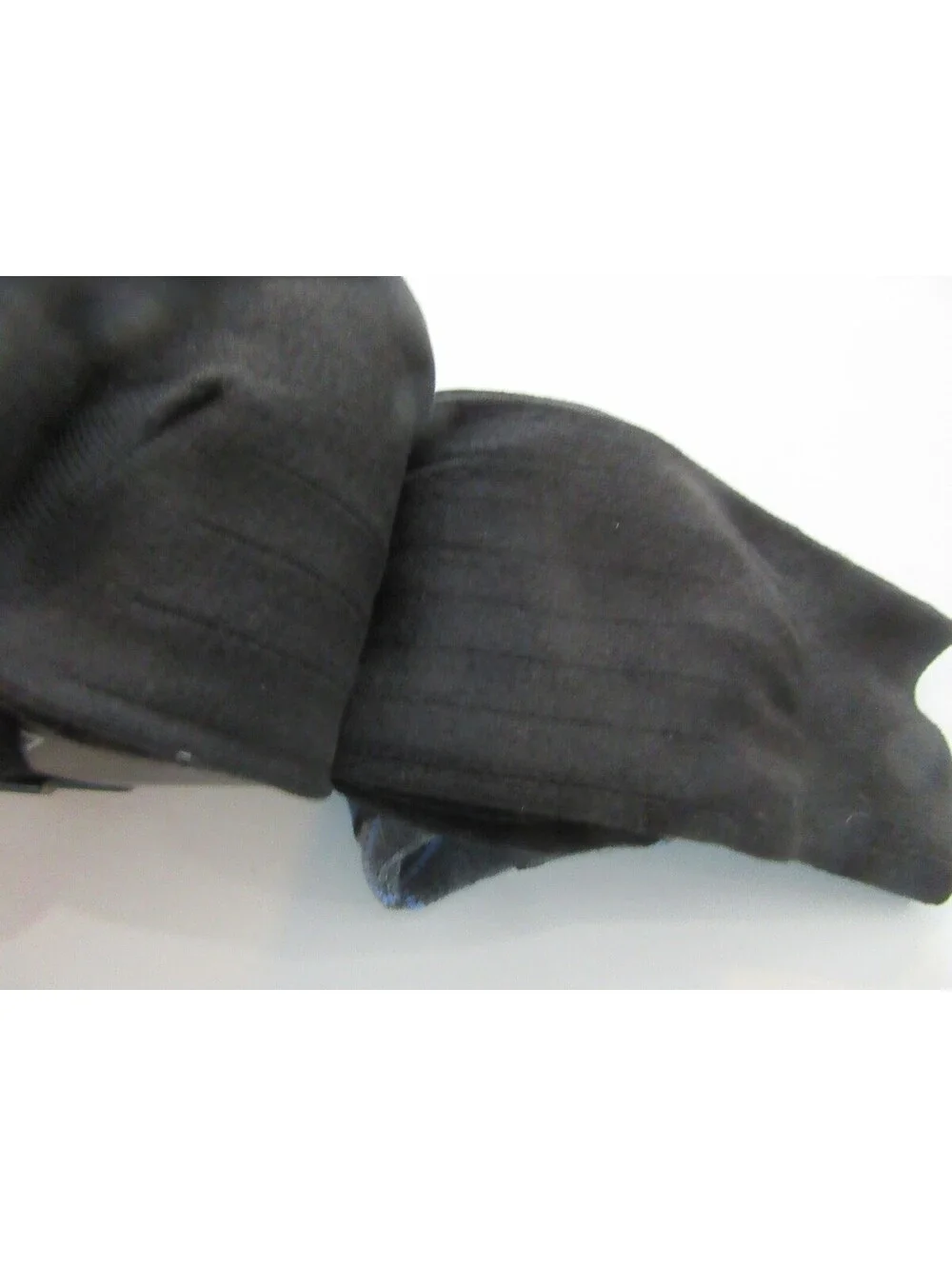 Van Heusen Premium Crew Dress Socks Black & Blue Argyle /Black Ribbed 4 Pack NWT